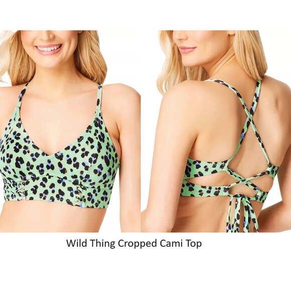 NWT Jessica Simpson Women's Bikini Bralette Halter Tops Size S-XL $50 12HL866 - Picture 3 of 10